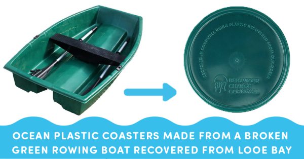dark green coasters
