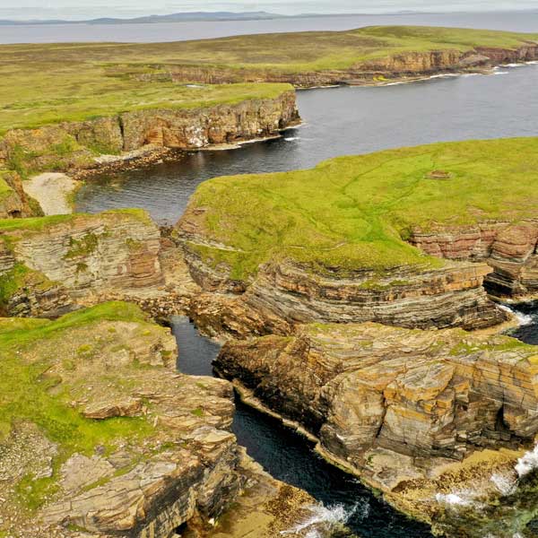 Orkney - Brough of Deerness Bracelet <br><br><I> Recycled from Ghost Fishing Nets - Image 2